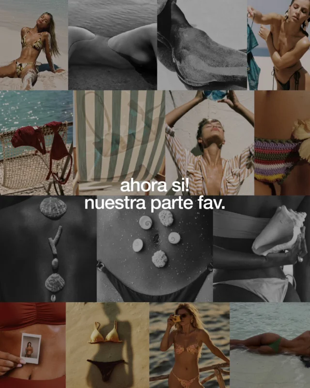 Todo lo que no se ve, detrás de cada bikini.🌺

Más de 30 opciones de moldes entre corpiños y bombachas.

Orgullosas de ser industria nacional.

♥

 ⋆˚࿔ ✶ confiamos en el proceso ✶ ࿔˚⋆

✶ ࿔˚⋆

[ 𝗦𝗜𝗡𝗖𝗘 𝟮𝟬𝟬𝟱 ]

🌺

Contanos, qué te gustaría saber? 🐚 te leemos en comentarios!
