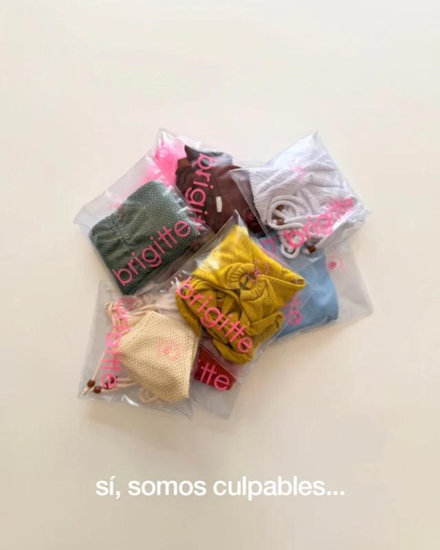 se tenía que decir y se dijo!

🪸🐚🐠

🐬☀️🌸

así quedan impresas las bolsitas, que además de hermosas son reutilizables!

spoiler: estuvimos más de 2 meses para definir cada nombre.

tan #BG todo

🥹

sabemos que lo necesitaban, y lo creamos.

todas llegan hasta talle 4 y hay 4 modelos hasta talle 5!!!

las leemos!